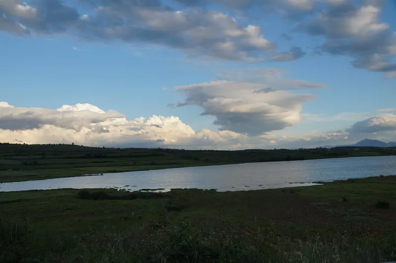 A reservoir on the Dumrea plateau